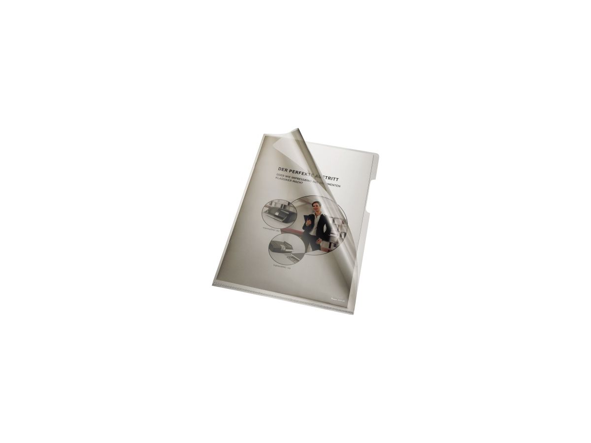 Bene Sichthülle 205000GR DIN A4 HPVC grau 100 St./Pack.