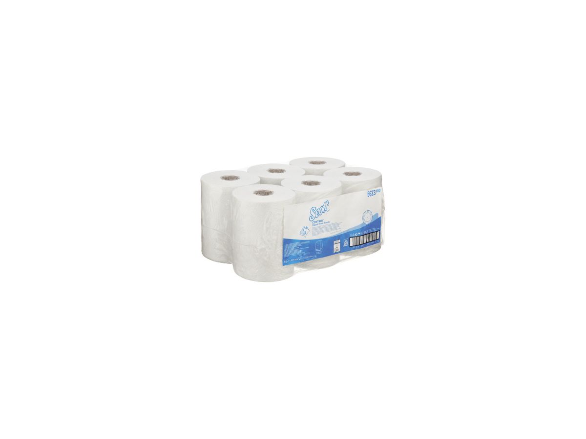 Scott Papierhandtuch CONTROL 6623 1lagig 165m 6 Rl./Pack.