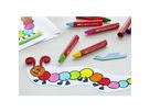 Faber-Castell Wachsmalstift Jumbo 120011 farbig sortiert 12 St./Pack.