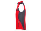 JN Craftsmen Softshell Vest JN825 100%PES, red/black, Größe L