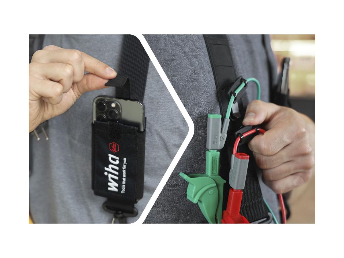 WIHA Installationstester Set MFT one mit Zubehör in Tasche
