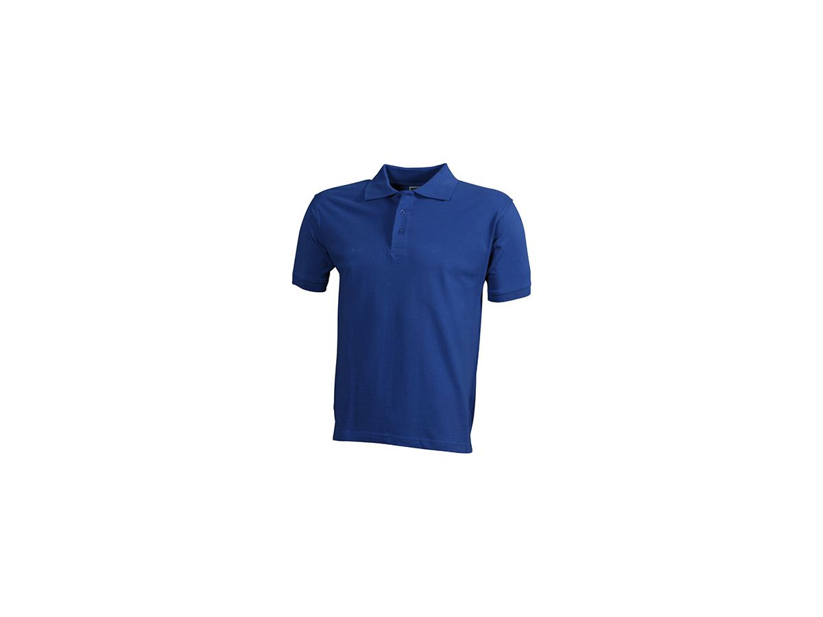JN Workwear Polo Men JN801 100%BW, royal, Größe 5XL