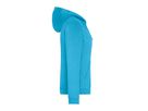 JN Promo Zip Hoody Lady JN755 80%BW/20%PES turquoise Gr. S