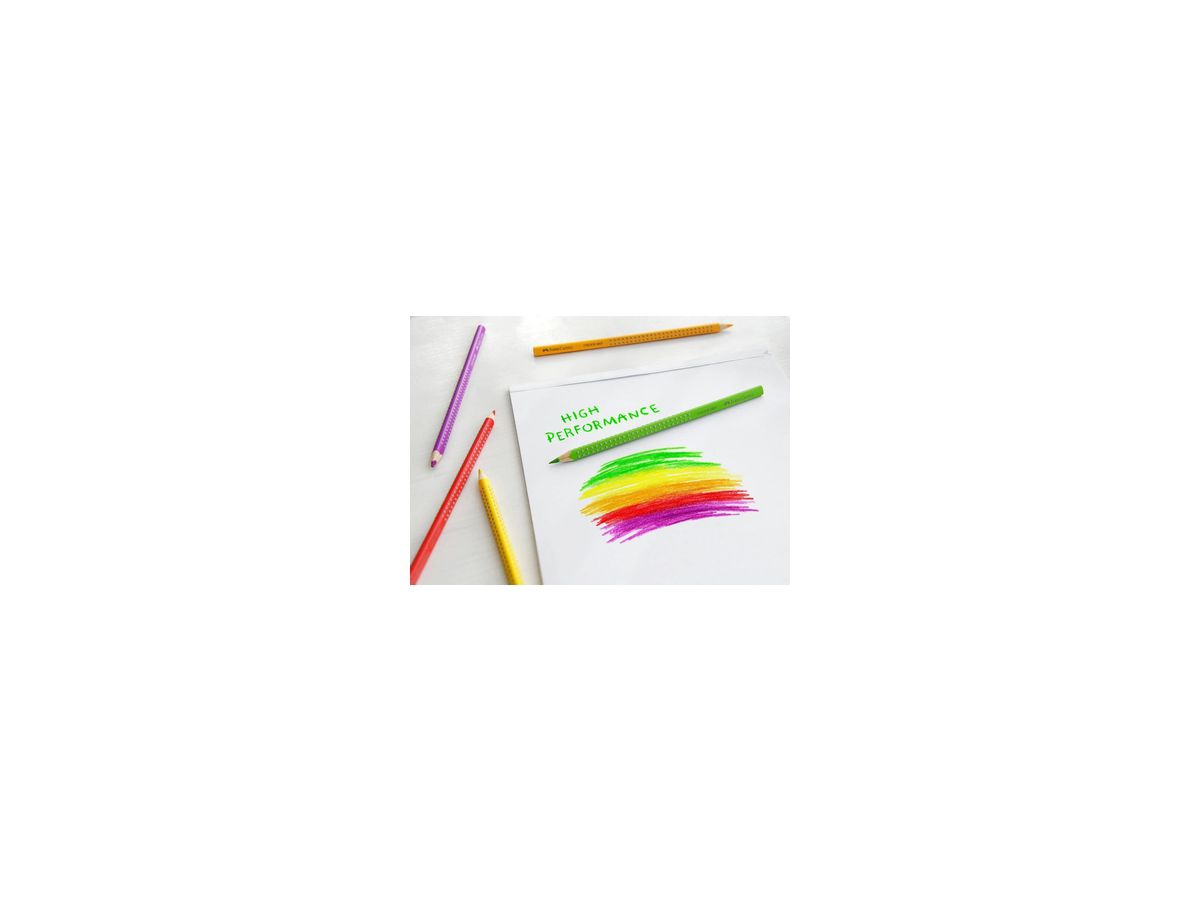 Faber-Castell Farbstift Colour GRIP 112412 farbig 12 St./Pack.
