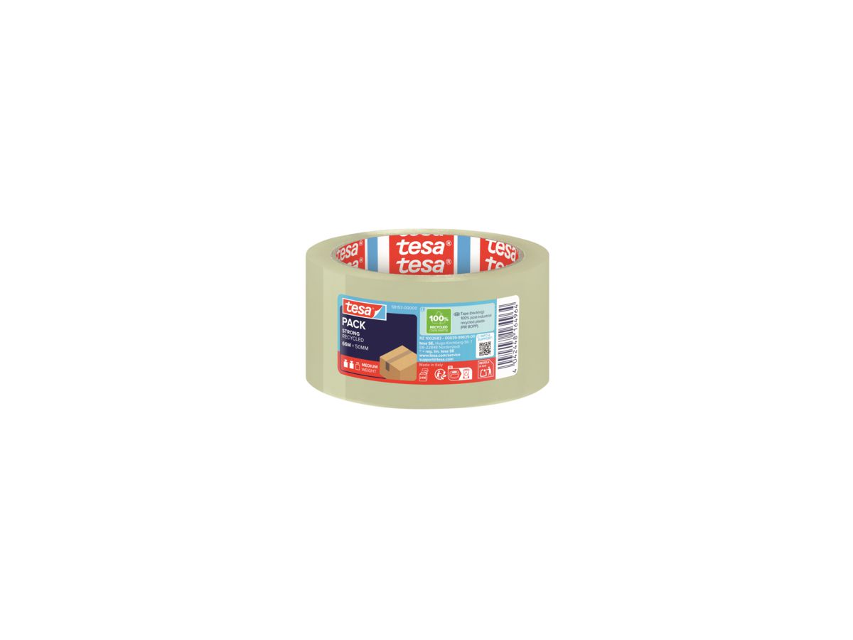 tesa Packband tesapack Eco&Strong 58153-00000 50mmx66m transparent