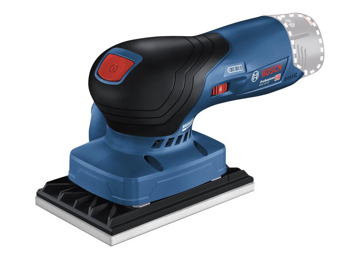 BOSCH Akku-Schwingschleifer GSS 12V-13 solo in L-BOXX