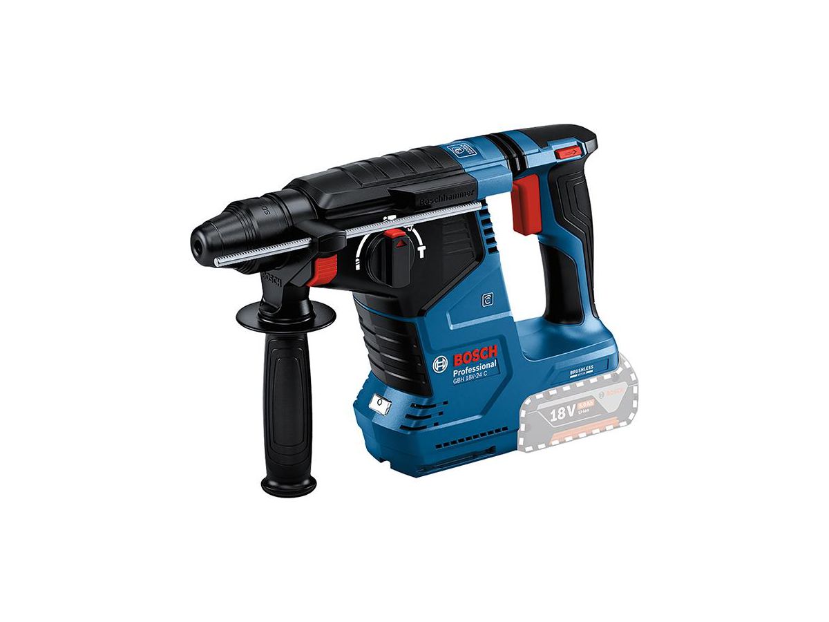 BOSCH  Akku-Bohrhammer  GBH 18V-24 C solo in L-BOXX