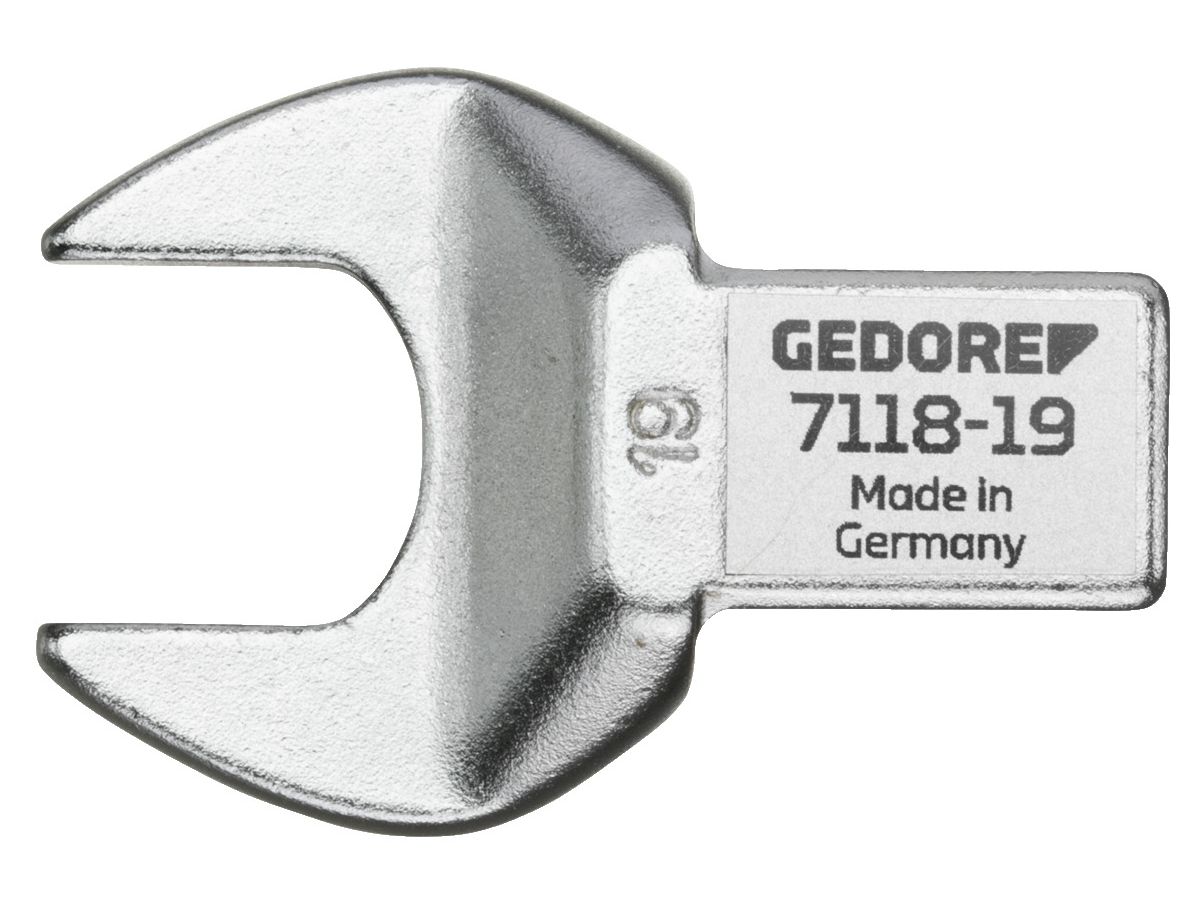 GEDORE Einsteckmaulschlüssel SE 14x18 17mm, 7118-17, 7690370