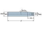 COROMANT Zylinderschaft für Coromant EH Adapter E16-A20-CE-175