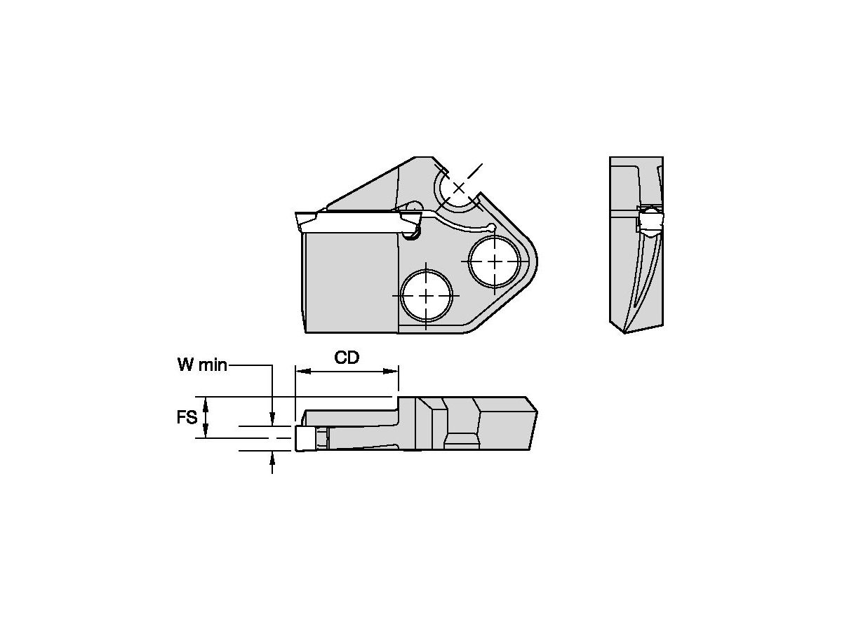 KENNAMETAL A4M65L0624A100212 A4 ABSTECH SCHWERT