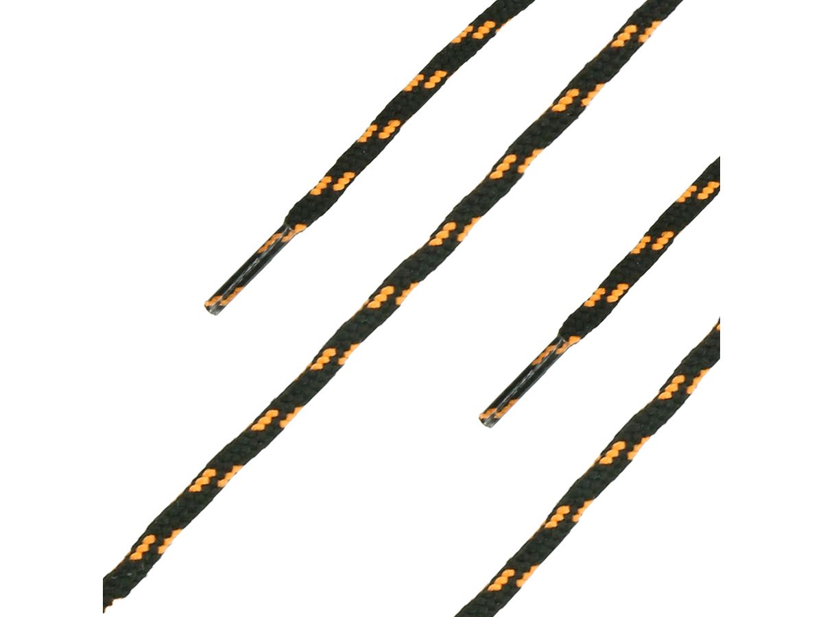 HAIX Schnürsenkel schwarz-orange, Gr. 210