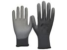 Nitras Nylon-Handschuhe RICO grau mit PU-Beschichtung Größe: 11