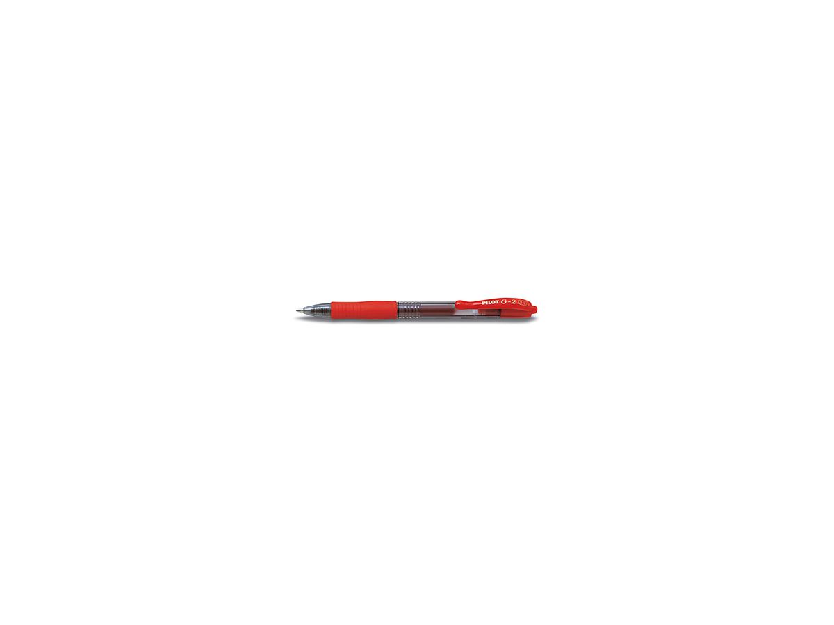 PILOT Gelschreiber G2 2627002 0,6 mm BL-G2-10-R rot