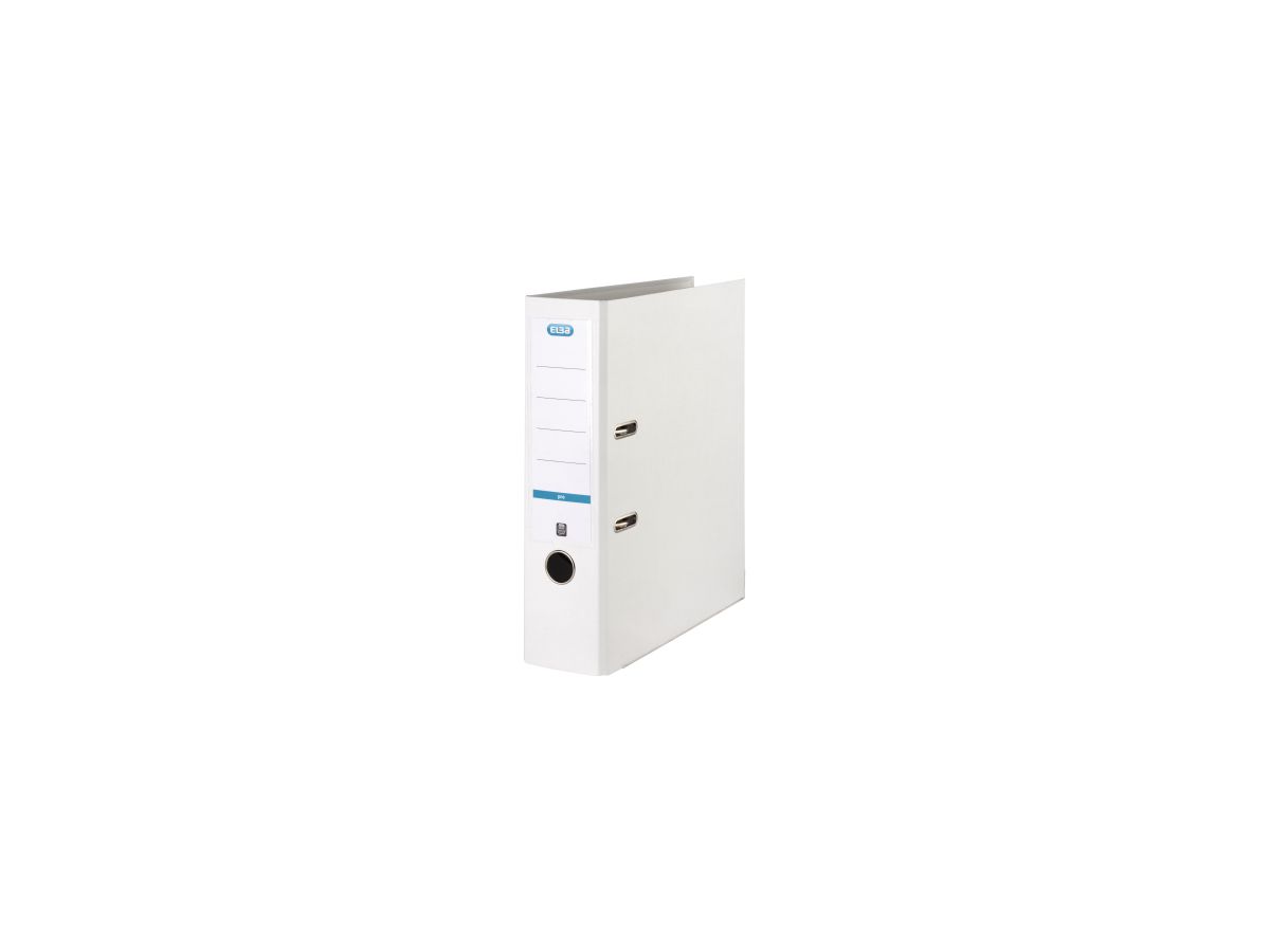 ELBA Ordner smart 100202147 DIN A4 80mm PP weiß