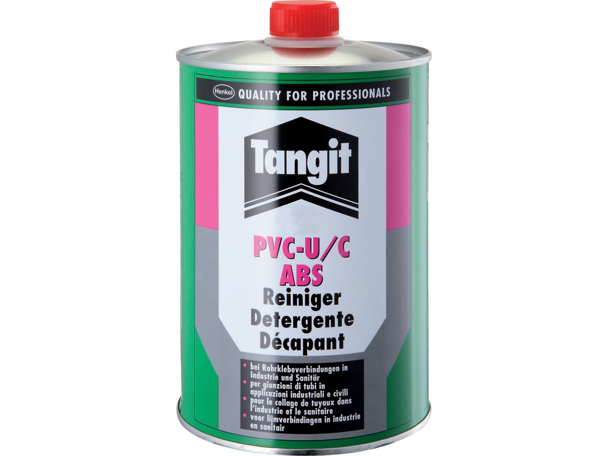 Reiniger Tangit PVC-U/C acrylonitril-but adieen- styreen copolymeer 1l Henkel