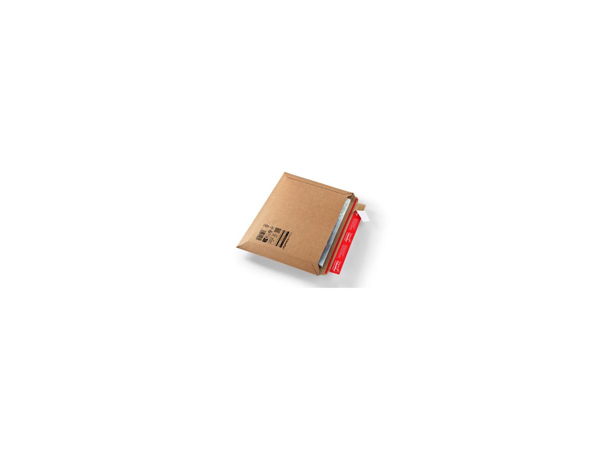 ColomPac Wellpappversandtasche 360x250x50 braun Querbefüllung