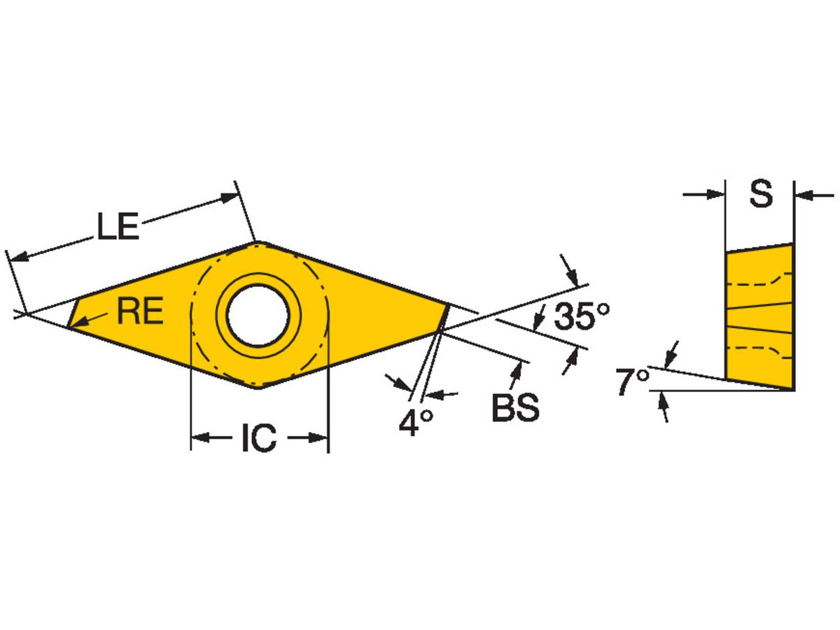COROMANT COROTURN 107 WENDEPL. -F