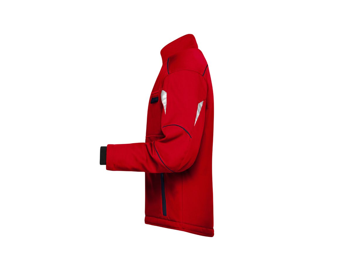 JN Funktionelle Softshell-Jacke JN853 red/navy, Größe 3XL
