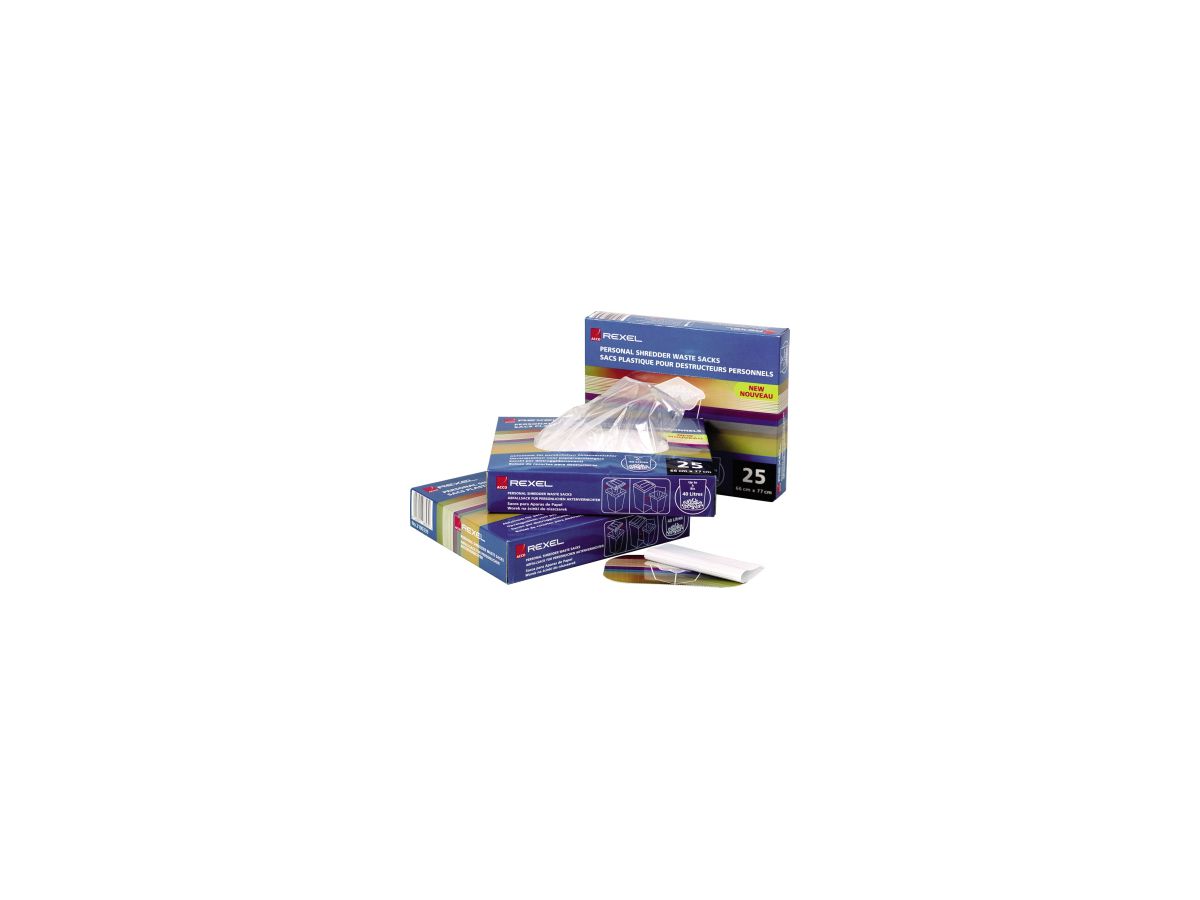 Rexel Abfallsack R40070 40l für P180/P180CD 100 St./Pack.