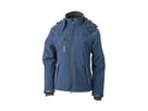 JN Ladies Winter Softshell Jacket JN1001 95%PES/5%EL, navy, Größe M