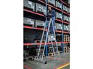 Alu-Klappleiter mit nivello®-Traverse 32208  2x4 Sprossen