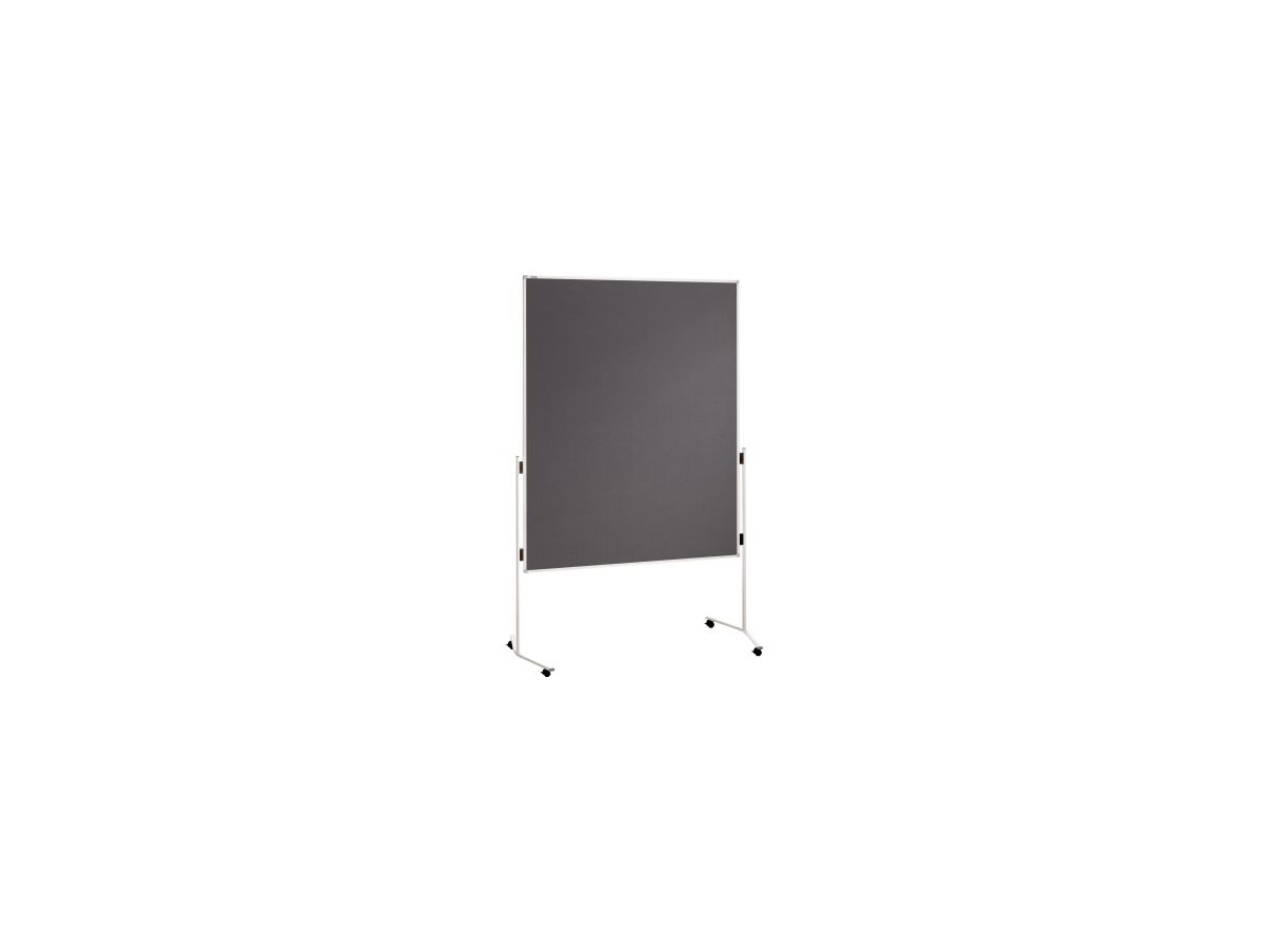 Franken Moderationstafel ECO-UMTF12R 150x120cm Rollen gr