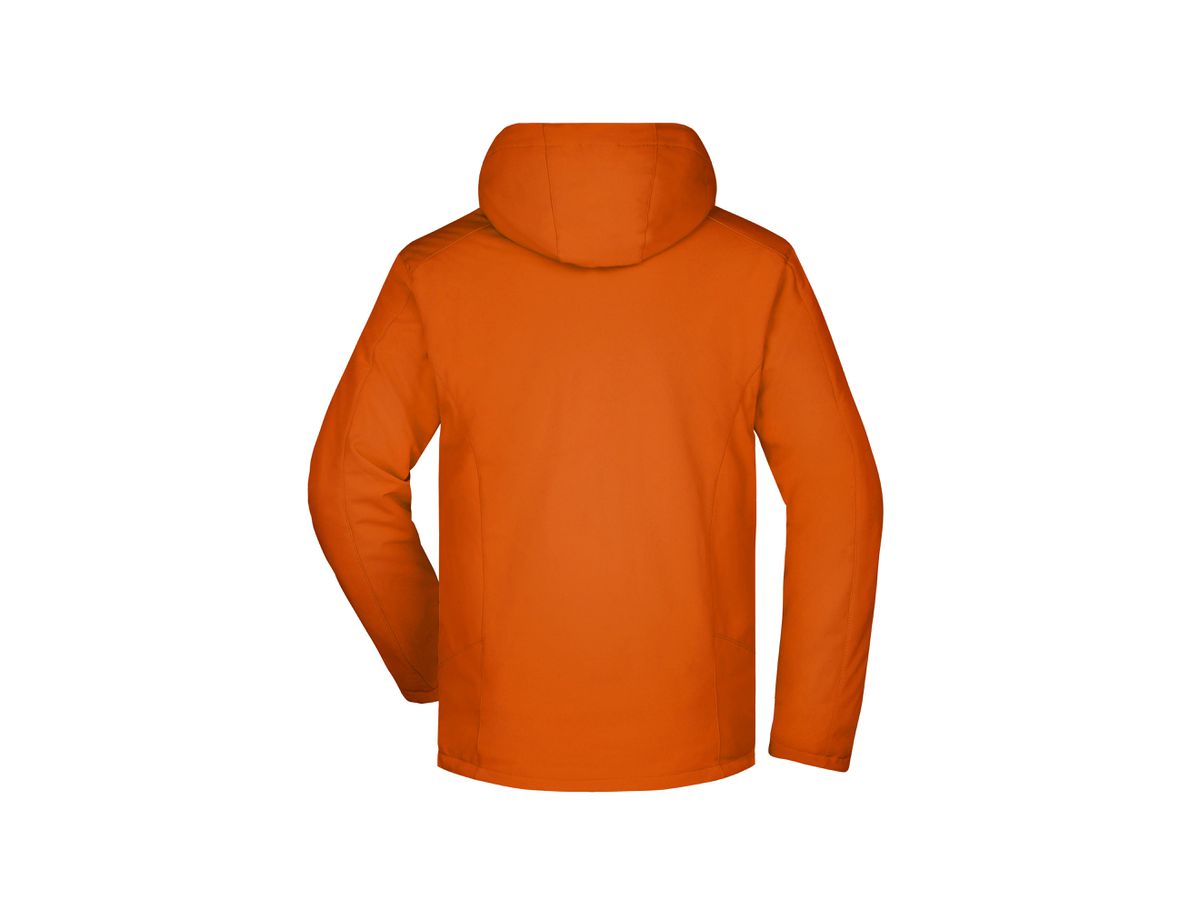 JN Mens Wintersport Jacket JN1054 92%PES/8%EL, dark-orange, Größe L