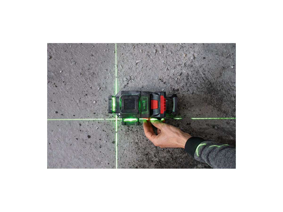 BOSCH EXPERT Linienlaser EXLL18V-120-33CG DK20, Akku, Ladegerät