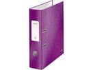 Leitz Ordner WOW 10050062 DIN A4 80mm Pappe violett
