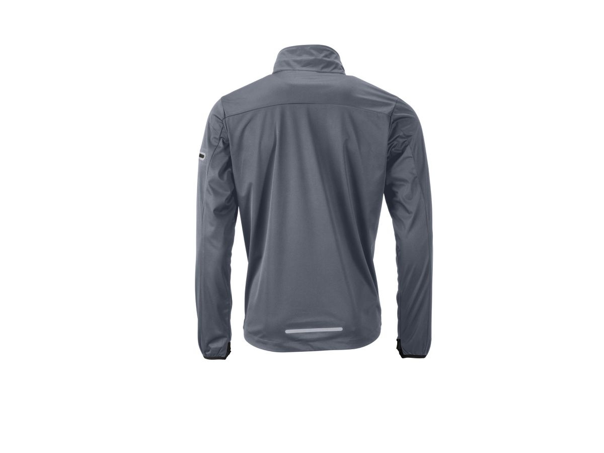JN Men's Sports Softshell Jacket JN1126 titan/black, Größe XL