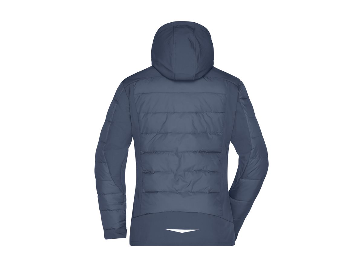 JN Ladies Outdoor Hybrid Jacket JN1049 95%PES/5%EL, navy, Größe 2XL