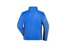 JN Mens Workwear Fleece Jacket JN842 100%PES, royal/navy, Größe 2XL