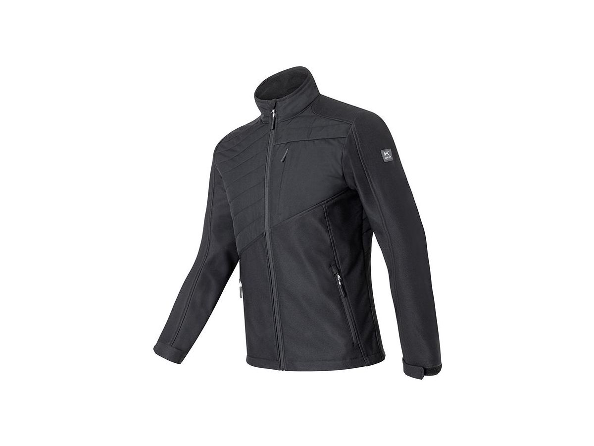 KÜBLER Hybrid Softshell Jacke 13442401 schwarz Gr.XS