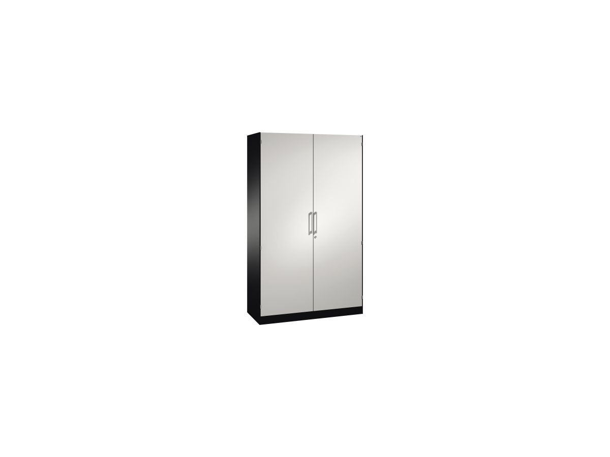 C+P Aktenschrank 141001000S10185 1980x1200x435mm sgr/lgr