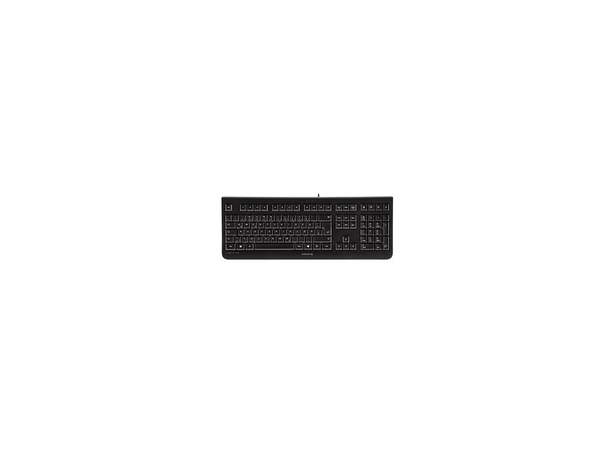 Cherry Tastatur KC1000 JK-0800DE-2 USB Flüsteranschlag schwarz