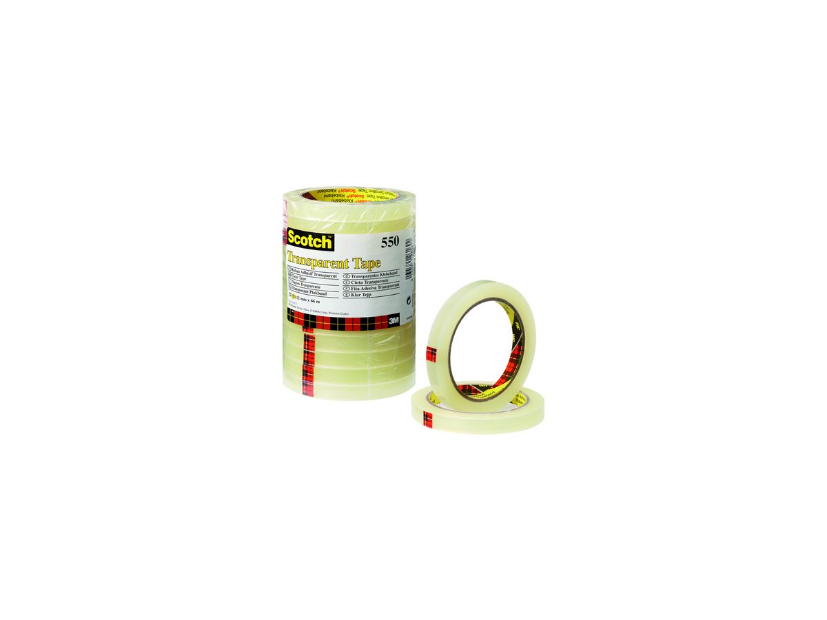 Klebeband 5501966 19mmx66m transparent 8er Pk
