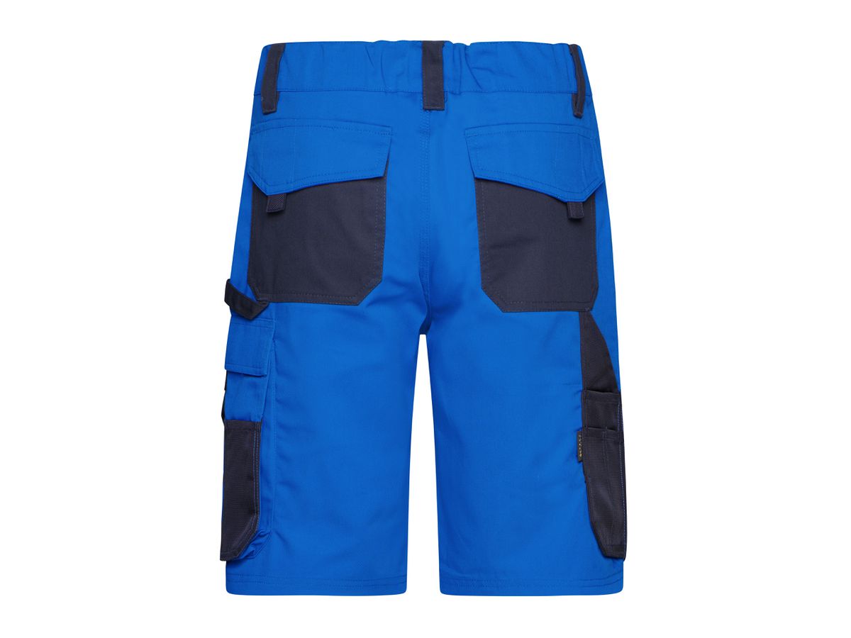 JN Workwear Bermudas JN835 65%PES/35%BW, royal/navy, Größe 62