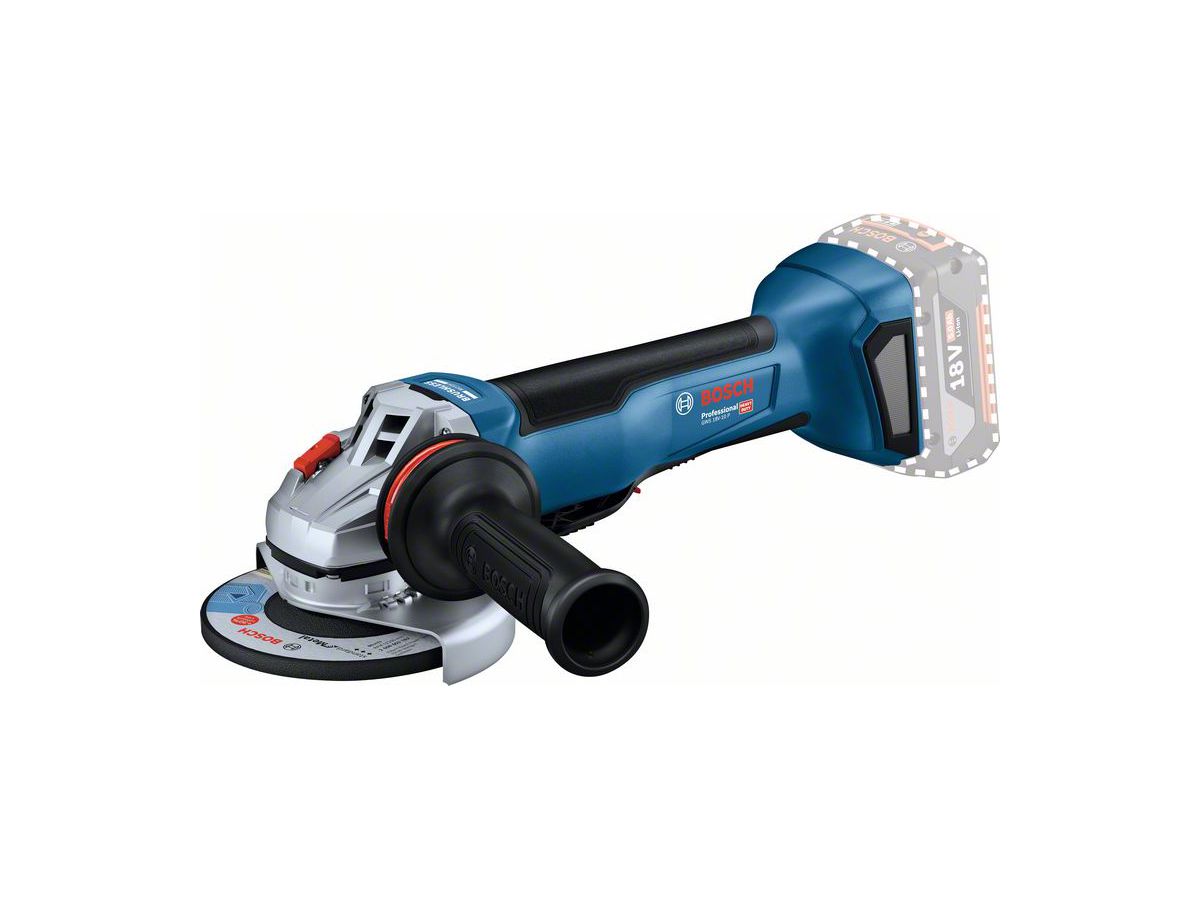 BOSCH Akku-Winkelschleifer GWS 18V-10 P solo, in L-Boxx