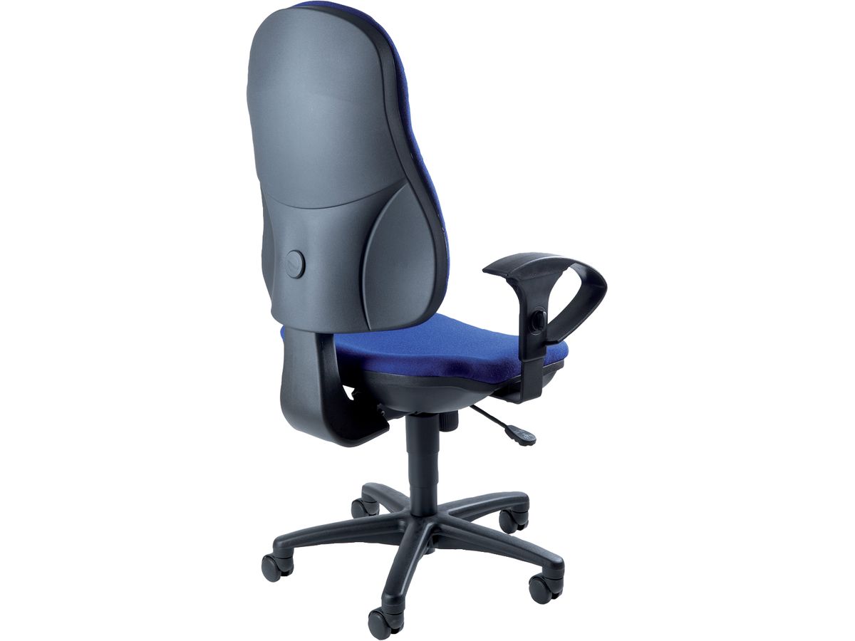 Drehstuhl Support Synchro royalblau