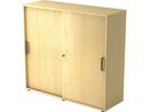 Schiebetürenschrank 120x40x1100cm Ahorn