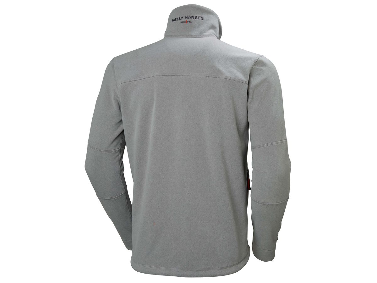 HELLY HANSEN Kensington Fleece-Jacke 72158 Gr. XL GREY MELANGE