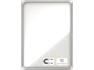 Nobo Schaukasten 1902560 75,2x100x 3,7cm innen 9 x DIN A4 weiß/silber