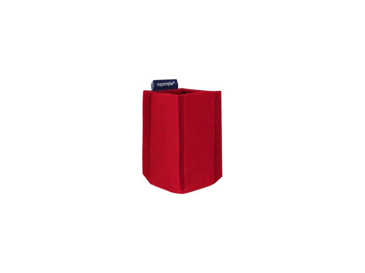 magnetoplan Stiftehalter magnetoTray small 1227606 rot