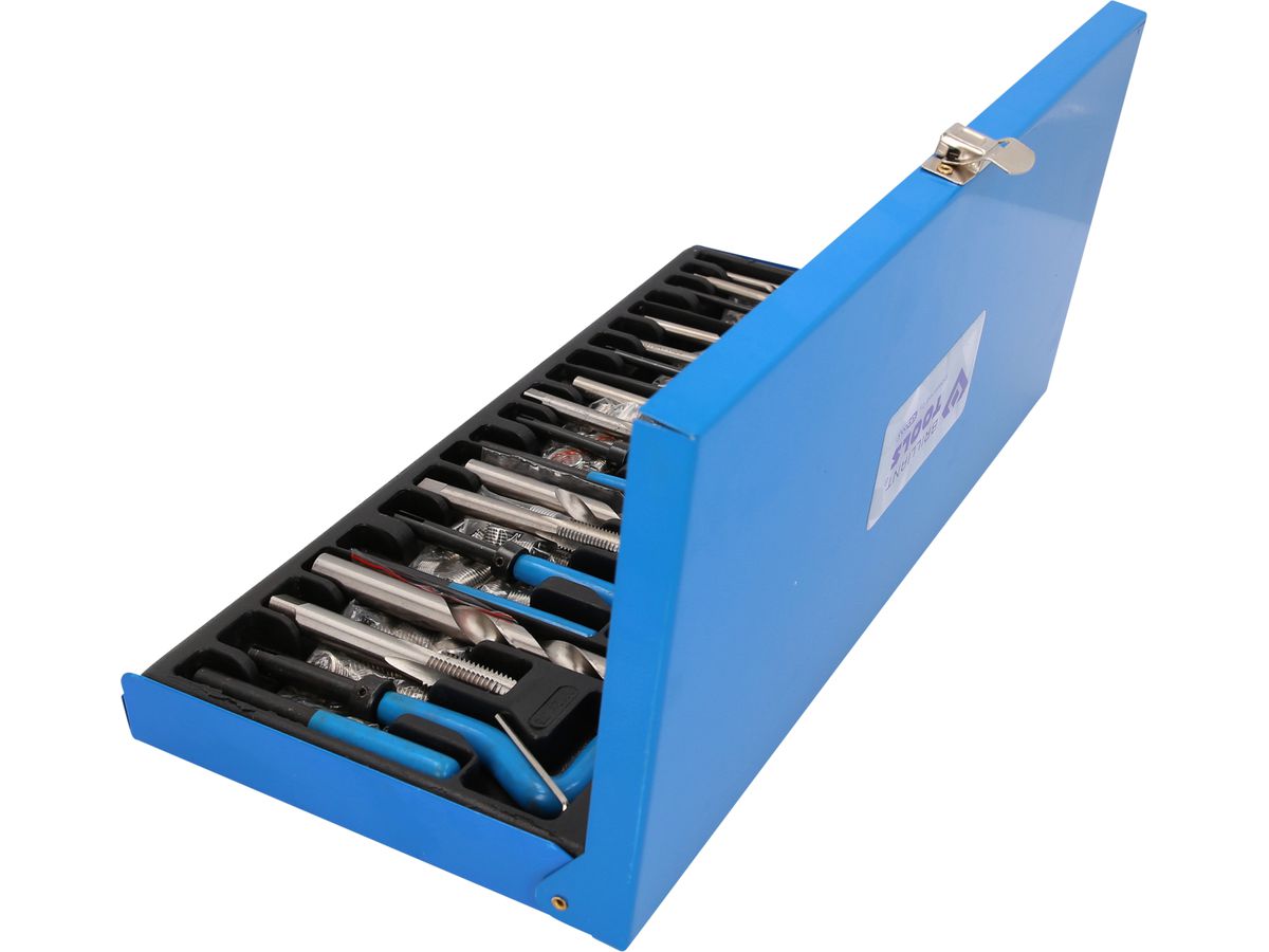 BRILLIANT TOOLS Gewindereparatur-Satz, 131-tlg.