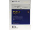 Soennecken Briefblock 2313 DIN A5 70g rautiert 50Blatt weiß