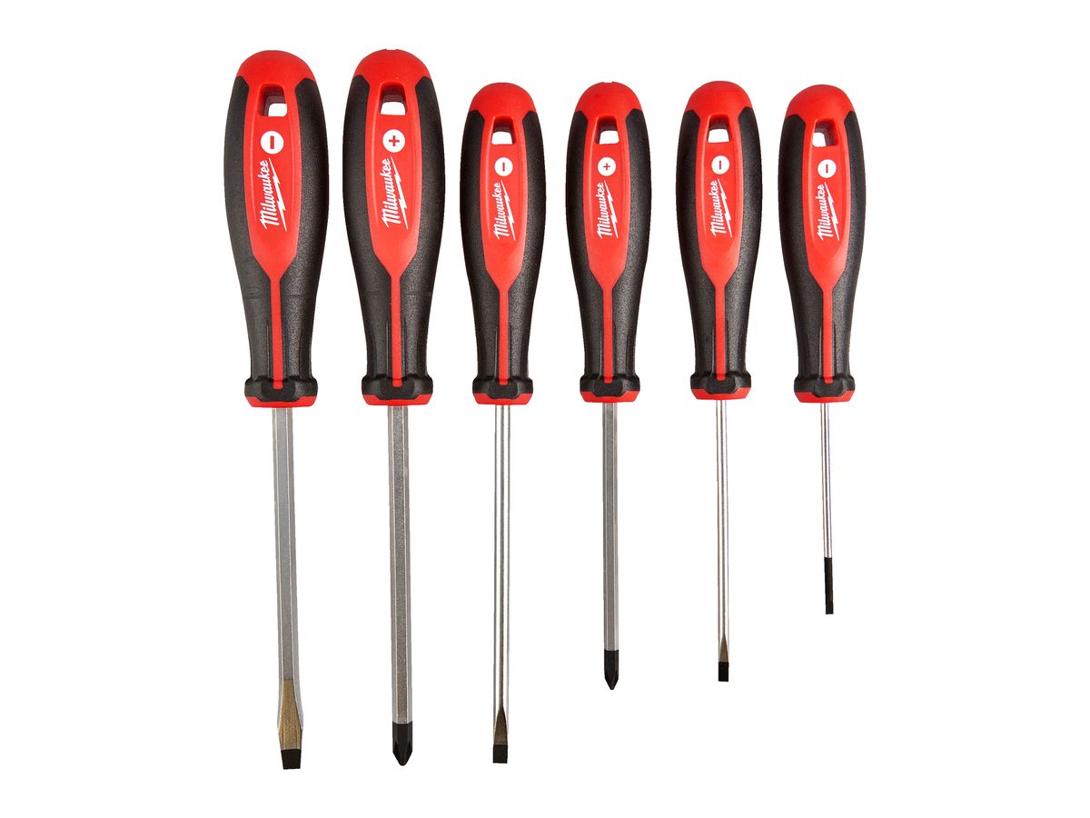 MILWAUKEE Schraubendreher Tri-Lobe Set 6-teilig PH/SL