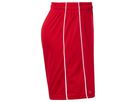 JN Basic Team Shorts Junior JN387K 100%PES, red/white, Größe L