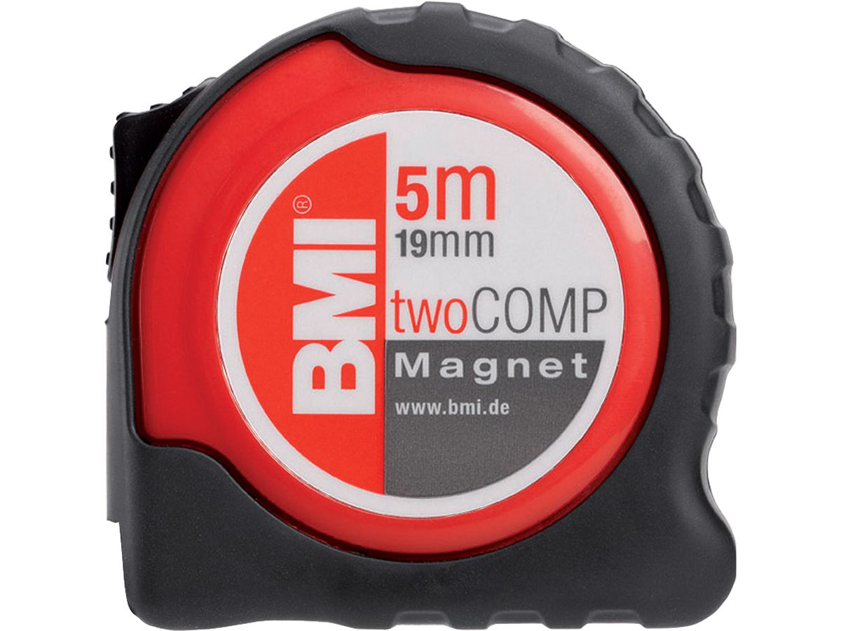 Taschenbandmaß twoCOMP M 5mx19mm               BMI