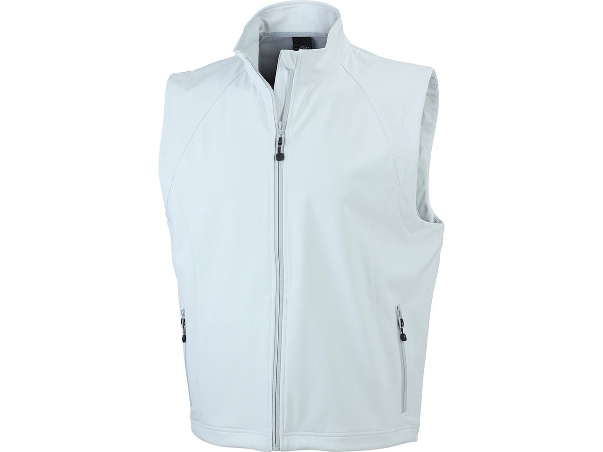 JN Mens  Softshell Vest JN1022 90%PES/10%EL, off-white, Größe L