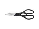 Schere Multi Allround 20cm Kunststoffgriff+Flaschenöffner sw